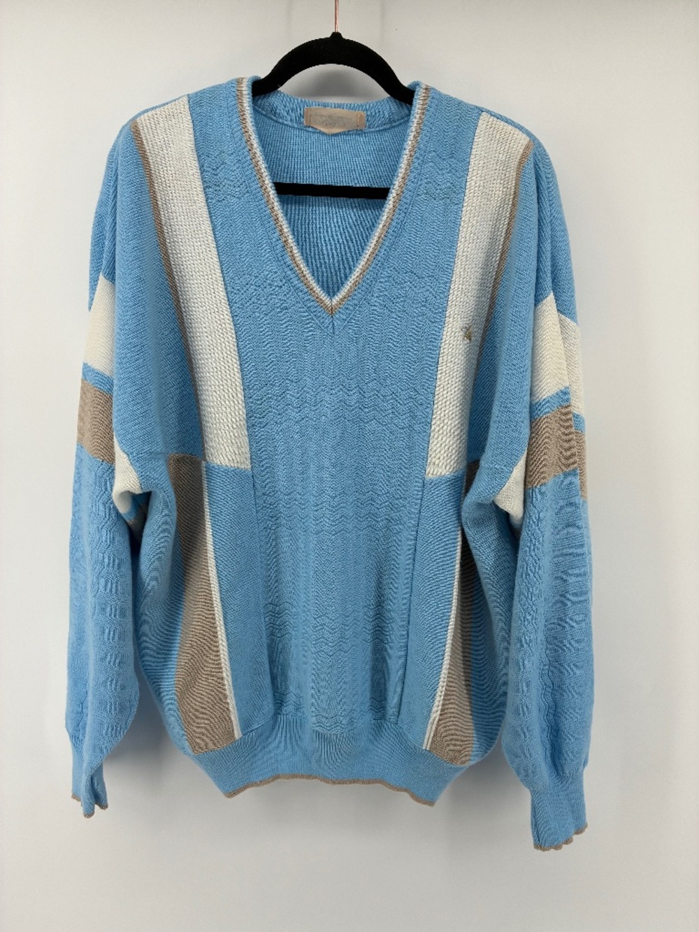 Blue Arnold Palmer V Neck Men’s Sweater